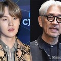 BTS・SUGA、故・坂本龍一さんとの貴重な対面シーン公開 ピアノ弾く姿も 画像