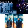 （上段左から）Travis Japan、THE RAMPAGE from EXILE TRIBE（下段左から）大野雄大、花村想太（提供写真）