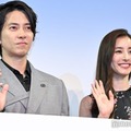 「SEE HEAR LOVE 見えなくても聞こえなくても愛してる」配信直前イベントに出席した山下智久、新木優子（C）モデルプレス