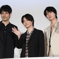 3兄弟役を演じた松山ケンイチ、神木隆之介、桜田通（C）モデルプレス