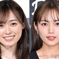 福原遥、川口春奈 （C）モデルプレス