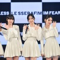 LE SSERAFIM、バンコク公演中止 KIM CHAEWONらメンバー3人がインフルエンザ感染 画像