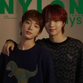 &TEAM・EJ＆HARUA、サプライズ演出・ロマンティックな表情で魅了「NYLON guys」表紙 画像