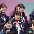 『PRODUCE 101 JAPAN THE GIRLS』概要発表記者会見、練習生お披露目の様子（C）モデルプレス