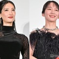 菜々緒＆吉岡里帆、美ボディ大胆披露のドレス姿で登場 素肌見せに視線集中 ＜怪物の木こり＞ 画像