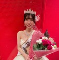 「ミスキャンパス同志社2023」グランプリに輝いた川野ほのかさん（提供写真）