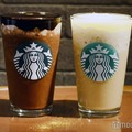 （左から）オペラ フラペチーノ、ホワイト オペラ フラペチーノ（C）モデルプレス