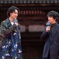 山崎賢人、染谷将太（C）2024映画「陰陽師0」製作委員会