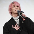 Snow Man佐久間大介、初日舞台挨拶は“吐夢”風スタイルで登場「顔がたまに吐夢ったりする」＜マッチング＞ 画像