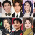 （上段左から時計回りに）河野純喜、JO、片寄涼太、佐々木久美、ヒカル、マシロ、佐々木美玲、小森隼、K、佐藤景瑚（C）モデルプレス