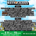 「METROCK2024」アーティスト出演日別一覧／大阪（提供写真）