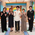 （左から）松田元太、野呂佳代、南原清隆、秋元真夏、伊藤利尋フジテレビアナウンサー（C）フジテレビ