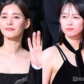 ワールドプレミアレッドカーペットイベントに登壇した新木優子、清野菜名（C）モデルプレス