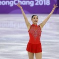 長洲未来／平昌五輪団体戦フリーより （Photo by Getty Images）