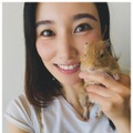 イメチェン前の江藤菜摘／Instagramより