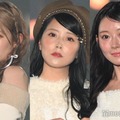 吉田朱里、白間美瑠、渡辺美優紀（C）モデルプレス