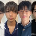 「男子中学生ミスターコン2024」西日本ブロックB暫定上位4人