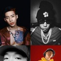 （左上から時計回りに）JayPark、Dok2、Tak、Paloalto（提供写真）