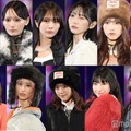 ≠ME／（上段左から）冨田菜々風、鈴木瞳美、尾木波菜、谷崎早耶、蟹沢萌子、菅波美玲（下段左から）河口夏音、川中子奈月心、落合希来里、櫻井もも、永田詩央里（C）モデルプレス