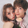 結婚発表のばんばんざい・ぎし＆桜井美悠、密着ウエディングフォト公開 画像