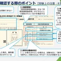 受験票を確認する際のポイント