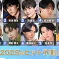 「2025年ヒット予測」俳優部門トップ10 木戸大聖の本格ブレイク目前、坂東龍汰・西垣匠が続く【モデルプレス独自調査】 画像