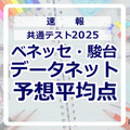 【共通テスト2025】予想平均点（1/19速報）文系6教科611点・理系6教科632点…データネット 画像