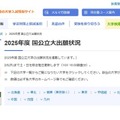 【大学受験2025】河合塾、国公立大出願状況を掲載開始 画像