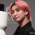 Snow Man佐久間大介、会見開始早々ハプニング「緊張しちゃって…」 画像