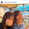 譜久村聖、佐藤優樹との“同じ笑い方”SHOTに反響「素敵な写真」「ふくまー大好き」 画像