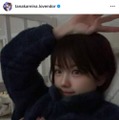 「赤ちゃんの足かわいい笑」田中れいな、ナチュラルなおやすみSHOTにファンほっこり「可愛すぎるママ」 画像