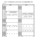 令和7年度福島県立高等学校入学者選抜関係日程