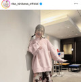 「仲間のお洋服」石川梨華、モー娘。OGの絆を感じる春コーデに絶賛の声「おさげかわいい」「キラキラです」 画像