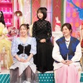 （前列左から）須田亜香里、野々村友紀子（後列左から）菅田愛貴、なえなの、いぜん（C）日本テレビ