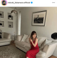 譜久村聖、ヘルシー美ボディ際立つキャミワンピSHOTに絶賛の声「可愛すぎます」「綺麗だね！」 画像