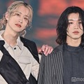 もーりーしゅーと、綺麗めコーデで雰囲気ガラリ もーりーはツインお団子ヘア【GirlsAward 2025SS】 画像