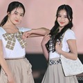 藤岡弘、娘の天翔愛＆天翔天音、シミラールックで登場 ラブリーなリボントップス着こなす【GirlsAward 2025SS】 画像