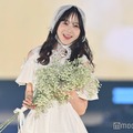本田紗来、美肩チラリワンピで色白素肌際立つ【GirlsAward 2025SS】 画像