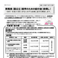群馬県国公立高、新入生向け奨学金を前倒し給付…返済不要 画像