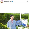 「王子様すぎる」佐野勇斗、オールバックの美麗SHOTにファンうっとり「色気すごい」「爆イケ」 画像