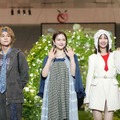 山下幸輝、村重杏奈、柏木由紀（C）︎Rose Expo FUKUYAMA 2025