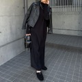 重く見えないオールブラックコーデの秘訣とは？洗練された辛口モードの絶妙バランス【40代の毎日コーデ】