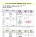 2025年度東北大学主催 進学説明会・相談会（東京会場）