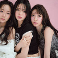 FRUITS ZIPPER鎮西寿々歌＆櫻井優衣＆真中まな、話題のコスメで大人っぽく！アンニュイな可愛さを表現 画像
