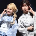 「日プ女子」出身・水上凜巳花＆ユリナ、三つ編み×浴衣がお似合い 投げキスにキュン【学生ランウェイ2025 SUMMER】 画像