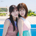 日向坂46河田陽菜&松田好花、ノースリーブの衣装で爽やかに！“ひなこの”コンビがフレッシュに魅せる 画像