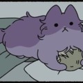 一緒に寝ると悪夢をみる？ 寝苦しい原因は…ねこのせいだった!!【ねこもんすたー ＃１ 】 画像