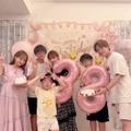 第5子出産を控える辻希美、幸せな“38歳”バースデーSHOTを公開「愛が伝わって泣けました」 画像