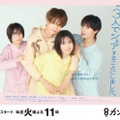 本田翼、パジャマ姿で岩瀬洋志をおんぶ「北くんシェア」ポスタービジュアル解禁 画像
