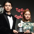 「TikTok上半期トレンド大賞2025」に出席した豊田裕大、吉柳咲良（C）モデルプレス